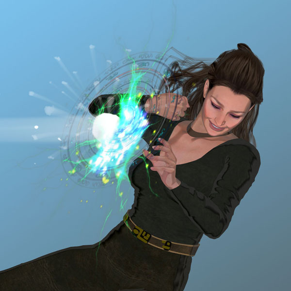 Zara in a Snowball Fight